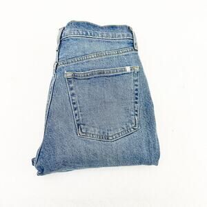 Everlane The Orginal Cheeky jean Organic Cotton Light Denim Jeans Size 24 Crop